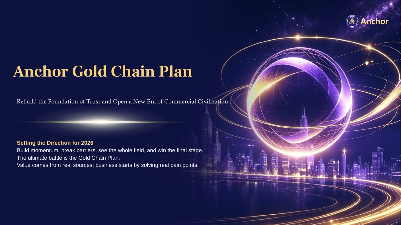 Anchor Gold Chain Plan Economic Model · English Version封面