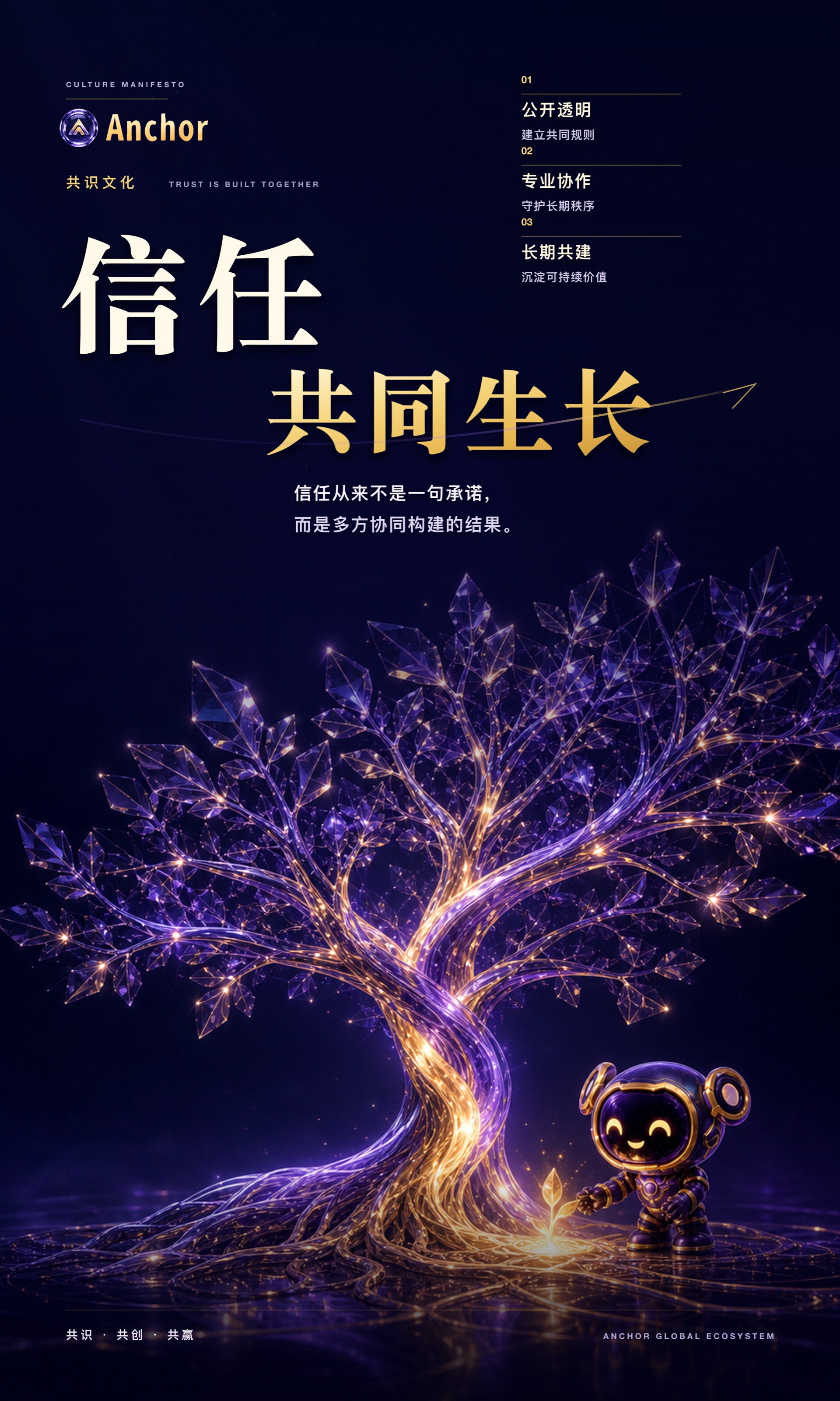 文化墙 06 · 信任共同生长